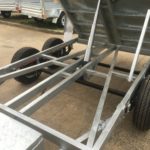 galvanised galvanized tandem hydraulic tipper