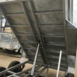 galvanised galvanized tandem hydraulic tipper