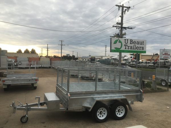 galvanised galvanized tandem hydraulic tipper