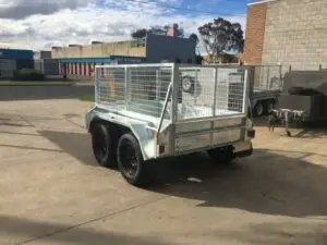 8x5 Tandem Trailer Off Road Heavy Duty 400mm Deep Side 2000kg ATM Australian made