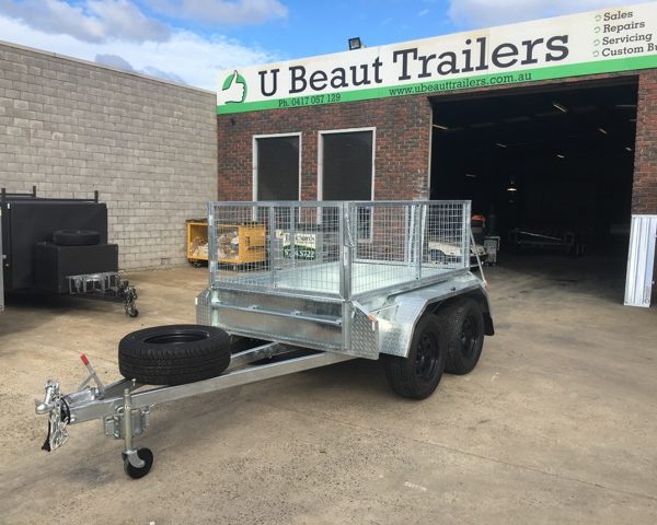 8×5 Tandem Trailer Off Road Heavy Duty 400mm Deep Side 2000kg ATM Australian made