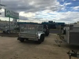 8x5 Tandem Trailer Off Road Heavy Duty 400mm Deep Side 2000kg ATM Australian made