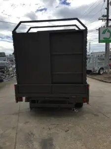 12x8 Flat Top Tandem trailer with Cattle Crate Stock, 3500kg ATM 3.5 Ton