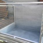 8x5 Tandem tradesman trailer Galvanised