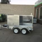 Only $4095! 8x5 Tandem tradesman trailer Galvanised