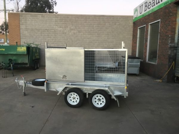 Only $4095! 8x5 Tandem tradesman trailer Galvanised