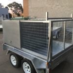 Only $4095! 8x5 Tandem tradesman trailer Galvanised