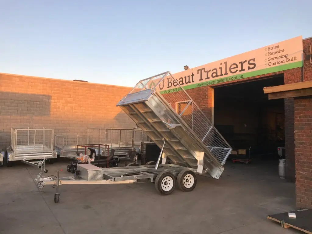 12×6 Tandem Tipper Trailer