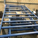 14x8 Flat Top Hydraulic Tipper Tri-axle with fold down sides, 4500kg ATM