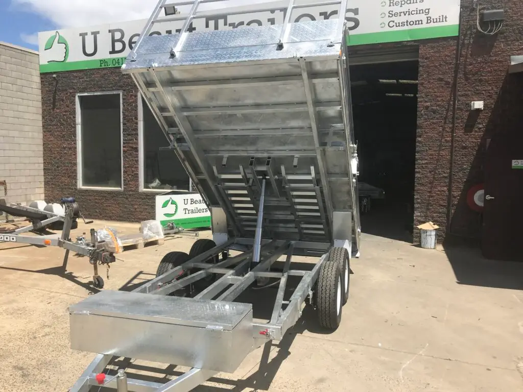 12×7 Tandem Flat-Top Tipper