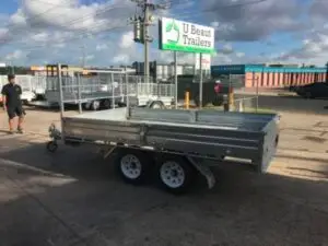 12×7 Flat Top Tandem Trailer 3500kg ATM 3.5 Ton