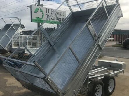 12x7 Flat Top Hydraulic Tipper Trailer For Sale Melbourne