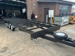 6000x2440mm Tri-axle Tiny House trailer 4500kg ATM
