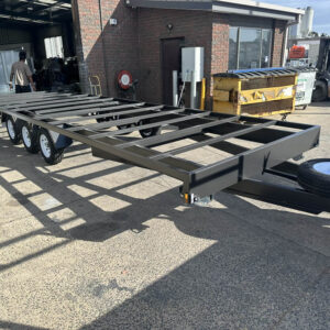 6000x2440mm Tri-axle Tiny House trailer 4500kg ATM