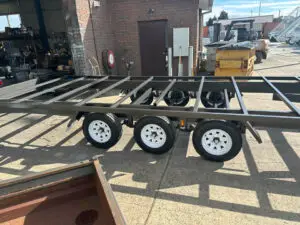 6000x2440mm Tri-axle Tiny House trailer 4500kg ATM