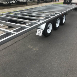 6000x2440mm Tri-axle Tiny House trailer 4500kg ATM