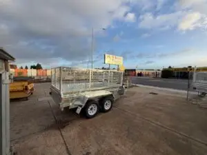 10x5 Tandem Hydraulic tipper 3500kg U Beaut Trailers RH side view