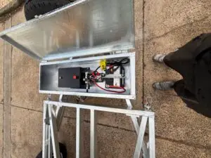 10x5 Tandem Hydraulic tipper 3500kg U Beaut Trailers Toolbox Pump Battery
