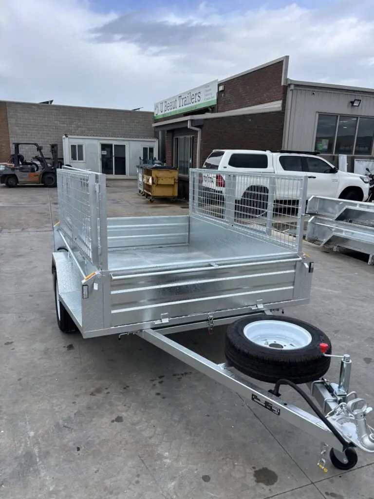 7x5 box trailer u beaut trailers front scaled