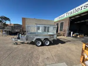 9x5 Tandem Hydraulic tipper trailer 3500kg U Beaut Trailers LH down
