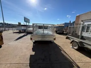 9x5 Tandem Hydraulic tipper trailer 3500kg U Beaut Trailers back